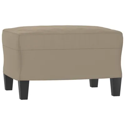 Obrázok produktu pre vidaXL Podnožka Taupe 60x50x41 cm Tkanina z mikrovlákna