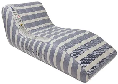 Immagine prodotto di Gommone da relax Swim Essentials Premium - Blu/bianco - Monaco