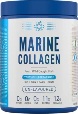 Productafbeelding van Applied Nutrition Marine Collageen (300g), aardbei- en frambozensmaak - Eiwitten - Collageen