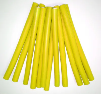 Produktbild von FP Flex-Wickler - Papilotten - ca. 10 mm Ø gelb, 12 Stck.