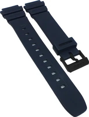 Produktbild von Casio Uhrenarmband 10520558 Resin blau F-108WH-2A2 Dornschließe