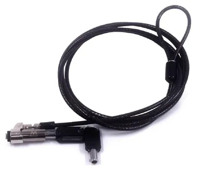 Produktbild von Ewent EW1239, 1,8 m, Nano, Schlüssel, Stahl, Zink, Schwarz