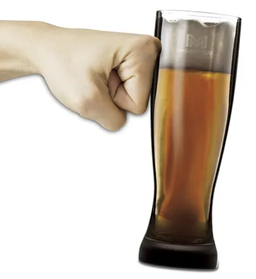 Bierglasset 2er-Pack, Tritan-Kunststoff, transparent, bruchfest