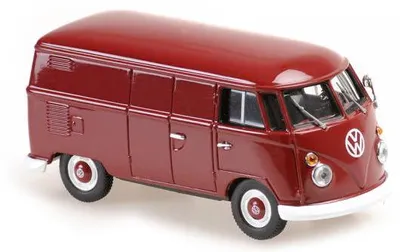 Image de Maxichamps 940052201 VW T1 Bus Fourgon 1963 rouge 1:43