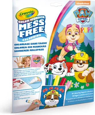 Produktbild von Crayola Helfer Auf Vier Pfoten Hundefarbe Ohne Flecken Einstellen Durchsichtig  Durchsichtig One Size