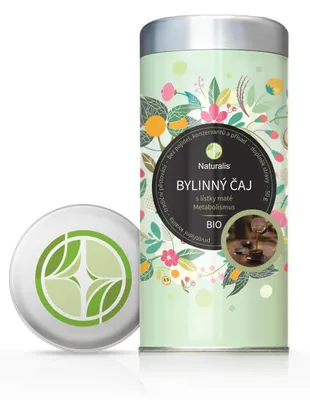 Obrázek produktu pro Bylinný čaj s lístky maté (Metabolismus) Naturalis- 50 g