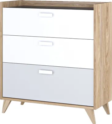 Produktbild von Furniture24 Kommode Mood 06 mit 3 Schubkästen