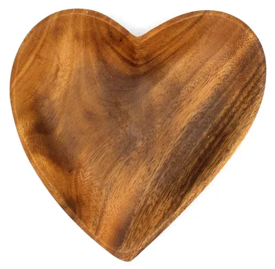 Produktbild von Schale HERZ aus Akazienholz 20 x 2,5 cm