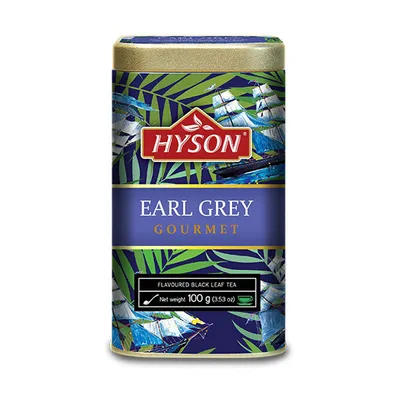 Image de HYSON Earl Grey (boîte) 100g (thé noir en vrac)
