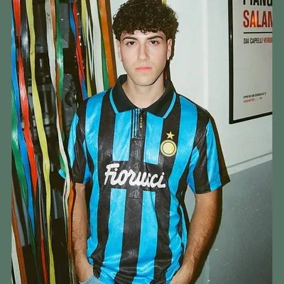 Zdjęcie produktu dla COPA Retro Trikot FC Internazionale 1993-94 niebieski/czarny L
