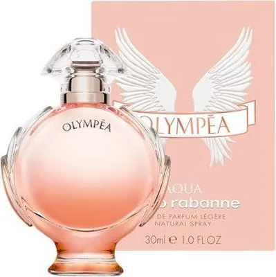 Zdjęcie produktu dla Rabanne Olympéa Aqua, Kobiety, 30 ml, Butelka jednorazowa, Cytrus, Jaśmin, Wanilia, Spray, 1 szt.