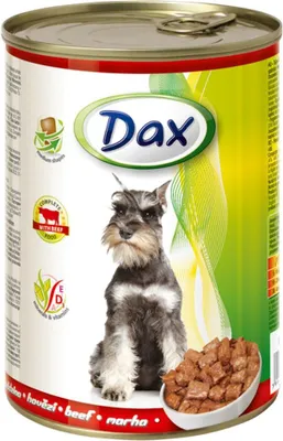 Obrázek produktu pro DAX PES 415g HOVĚZÍ konzerva kousky