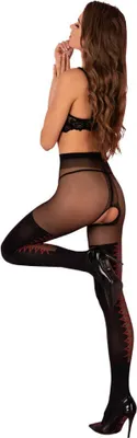 Produktbild von LivCo Corsetti Fashion - LC Nitorim tights black 20den 3