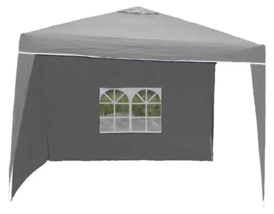 Produktbild von Gartenzelt Seitenwände 3 x 2m Polyester wasserabweisend mit Fenster