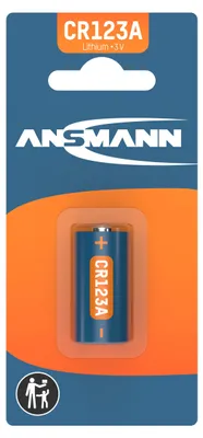 Produktbild von ANSMANN CR123A (3V) Lithium Batterie Fotobatterie (1er-Pack)