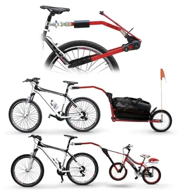Produktbild von Peruzzo Child Bar Fahrradanhänger Rot Junge Rot One Size