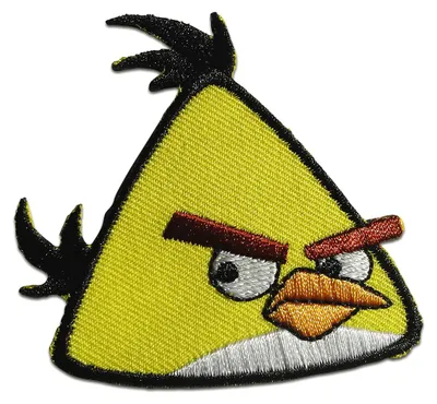 Obrázok produktu pre Angry Birds Comic Kids - Záplata, nažehľovacia, nažehľovacia, nášivka, nažehľovacia, veľkosť: 6,2 x 5,7 cm