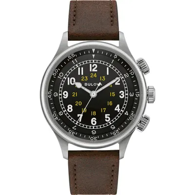 Produktbild von Bulova Analog 'A-15 Pilot' Herren Uhr 96A245