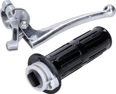 Produktbild von Gasgriff Armatur NTS Parts Aluminium poliert für Hercules, Zündapp, Kreidler, Puch