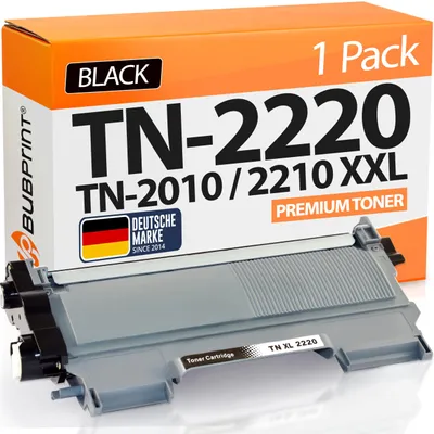 Immagine prodotto di Cartuccia toner Bubprint XXL compatibile con Brother TN2220 TN2210, colore nero