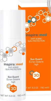 Image de Inspira cosmetics med 4210 Anti Aging SPF 30 Sun Guard Protection solaire 150 ml