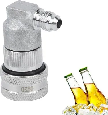 Produktbild von Edelstahl-Schnellkopf für Heimbrauerei - inklusive Schlauchverschlusssystem - professionelle Bierbrauereieinrichtungen für 4 Zoll MFL1 Anschlüsse