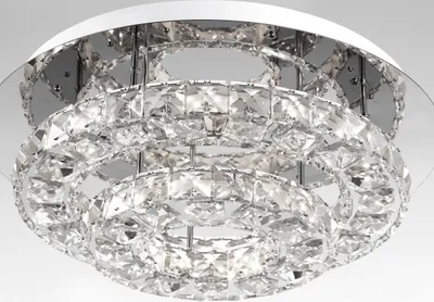 Produktbild von Nova Luce QUENTIN LED Deckenleuchte Chrom 28W Warmweiss 14x40cm 83399203