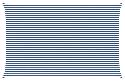Immagine prodotto di Tenda da sole vidaXL blu e bianca 8 x 5 m, 100% poliestere Oxford