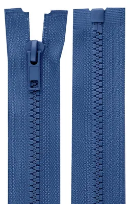 1 Reißverschluss Profil 5mm 95 cm teilbar, Autolock, jeansblau