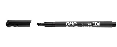 Obrázek produktu pro Permanentní fix "OHP C", černá barva