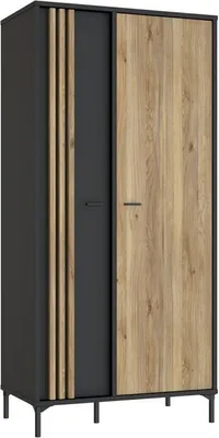 Obrázek produktu pro Šatní skříň Joakimis Jmxt131-M637 Šatní skříň 92X198X52 cm 2 dveře 5 polic