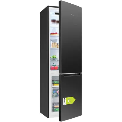 Produktbild von Bomann® Kühlschrank mit Gefrierfach |  | 176cm | LowFrost | Inverter Kompressor | Kühl Gefrierkombination | KG 7369 dark-inox