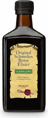 Produktbild von RIVIERA Original Schwedenbitter Elixier alkoholfrei 500 ml