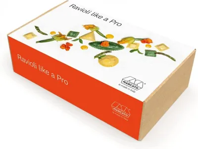 Produktbild von Marcato RAVIOLI LIKE A PRO - ORANGE BP-RAV-RET 8000011008202