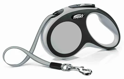 Produktbild von flexi New Comfort S Gurt 5 m grau