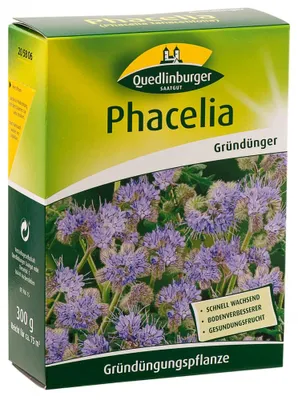 Produktbild von Phacelia 300 g | Phaceliasamen von Quedlinburger