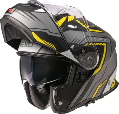 Produktbild von Nexo Klapphelm Comfort II mit Klarvisier, Sonnenblende, ECE 22/05