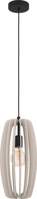 Image de Eglo 900502 BAJAZZARA E27 Lampe à suspendre Ø260mm Noir Gris