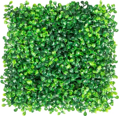 Obrázok produktu pre Trávnaté stenové panely, odolné voči UV žiareniu, jednoduchá inštalácia DIY, 20x20in