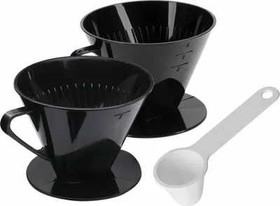 Immagine prodotto di Westmark Set 3tlg., 2 Kaffeefilter Four + Two +Dosierlöffel, 244422E7