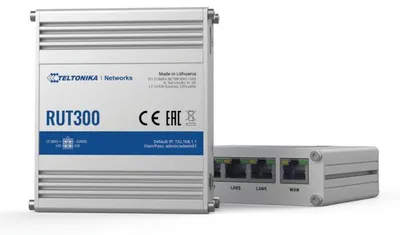 Produktbild von TELTONIKA RUT300 Ethernet Industrie Router