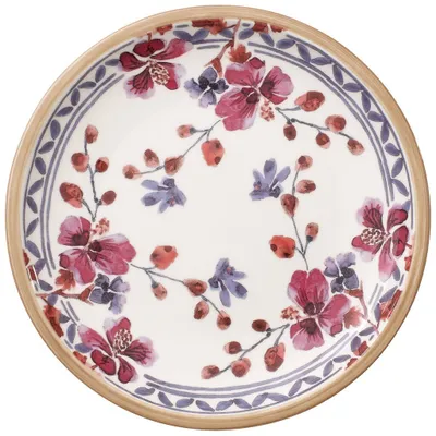 Produktbild von Villeroy & Boch Artesano Provencal Lavender, Brot- & Butterplatte, Rund, Porzellan, Mehrfarbig, Artesano Provencal Lavender, 16 cm