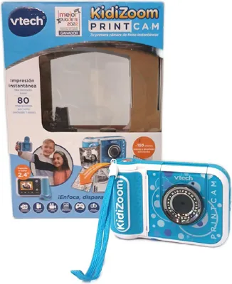 Produktbild von VTech Kidizoom Print CAM Sofortbild Videokamera 5 Jahren ESP-Version Kinder Spaß