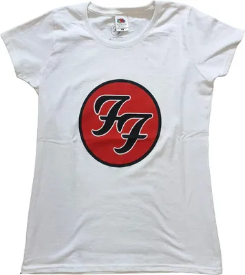 Image de Foo Fighters - T-shirt pour femme RO3034 (XS) (Blanc)