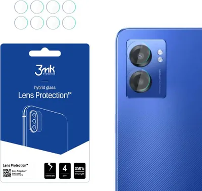 Produktbild von 3mk Hybridglas Lens Protection für Realme Narzo 50 5G Kamera Objektiv Kameralinse 0,16mm 6H (4 Stück)