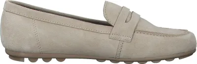 Produktbild von Tamaris Damen Slipper Leder Mokassin Penny Loafer sportlich 1-24229-42, Größe:38 EU, Farbe:Beige
