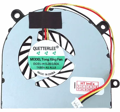 Produktbild von CPU version 2 - Lüfter Kühler 3-Pin stecker FAN cooler für MSI CX61-2pc385w7w, CX61-2QFi581