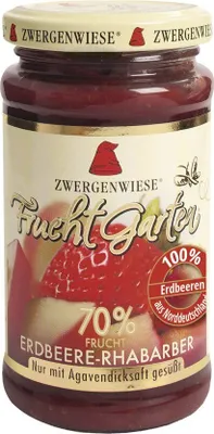 Immagine prodotto di Fruchtgarten - Fragole e rabarbaro 225g