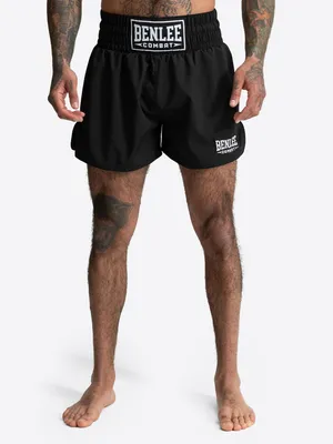 Produktbild von Unisex Thaibox-Hose THORNY Black/White M BENLEE