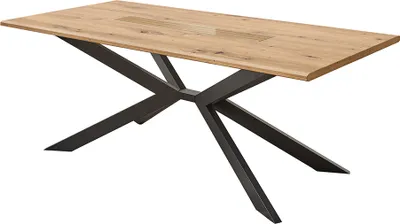 Produktbild von Esstisch mit Spider-Gestell, 210x100cm, Eiche, FALLON-55